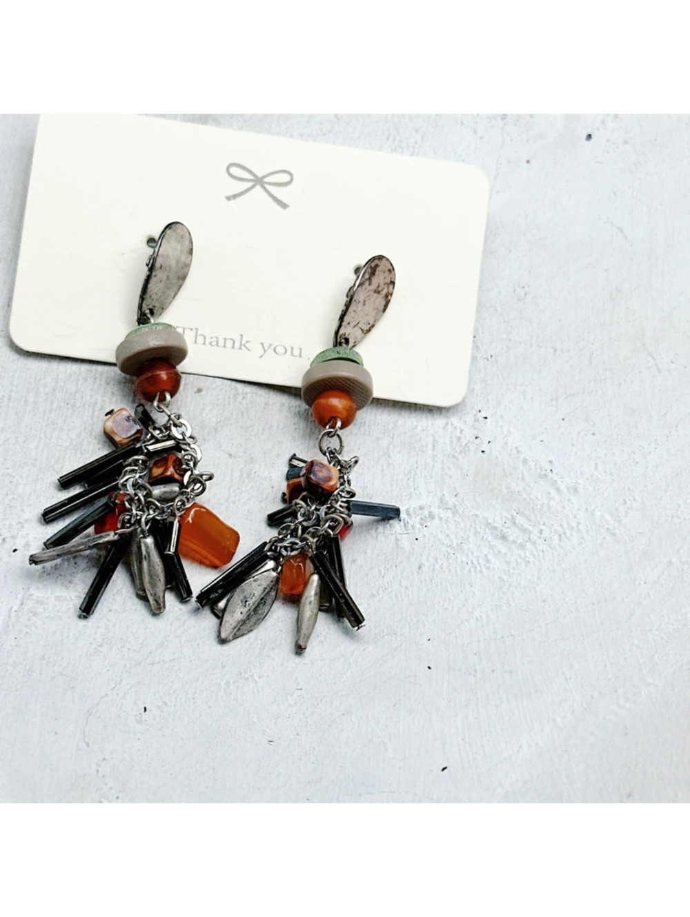 1366mc. Glass Chico’s Earrings